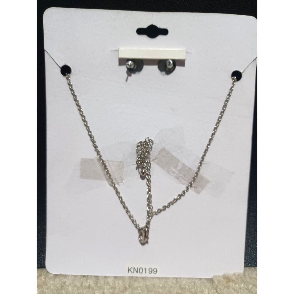 NWT Vintage NOBLESSE Austrian Crystal Jewelry Set, 16" - Picture 4 of 4